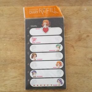 Orange Story Diary Refill